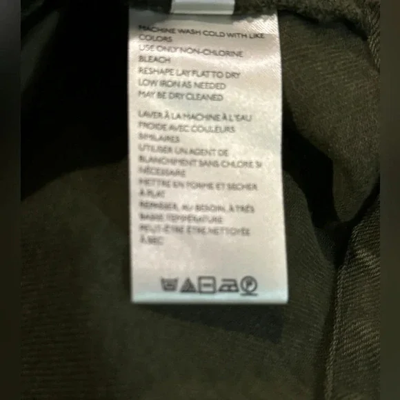 NWT Olive Green Khaki Denim Dress Small Free People When Hearts Align Dress - Picture 8 of 9